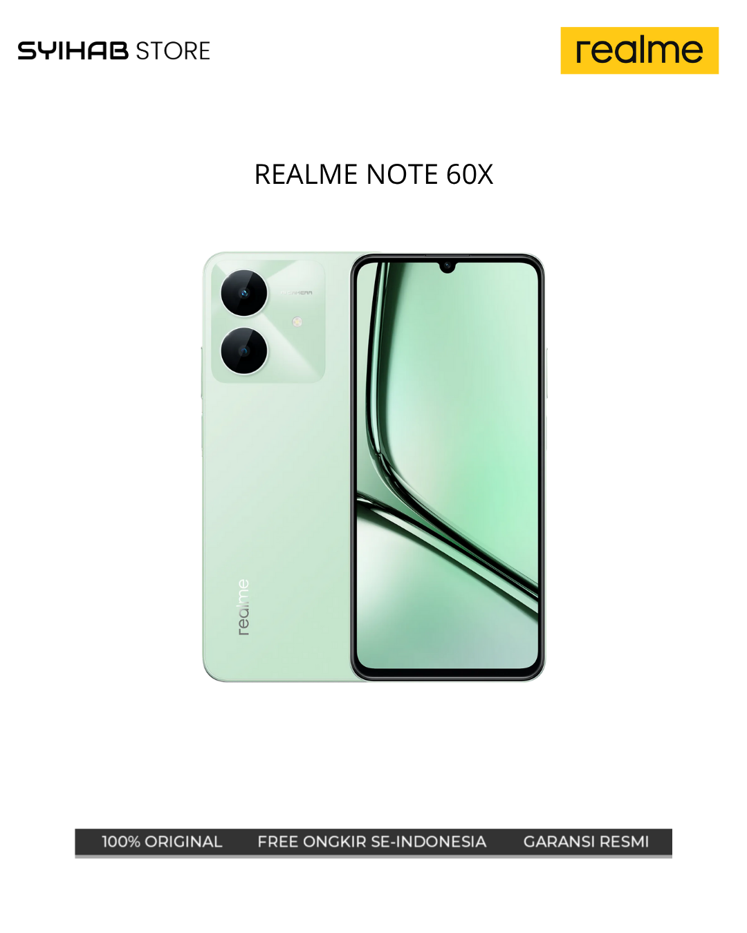 REALME NOTE 60x