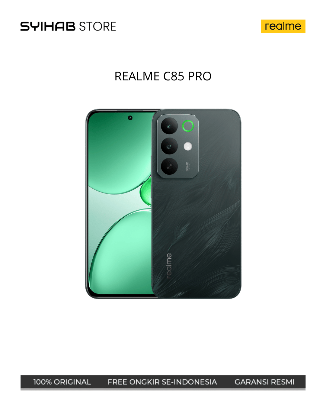 REALME C85 PRO 8/128 - Peacock Green