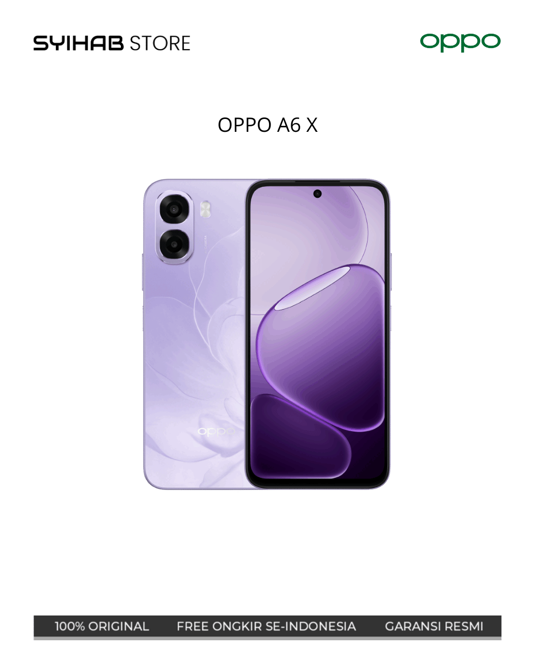 OPPO A6X 4/128 - Violet Purple