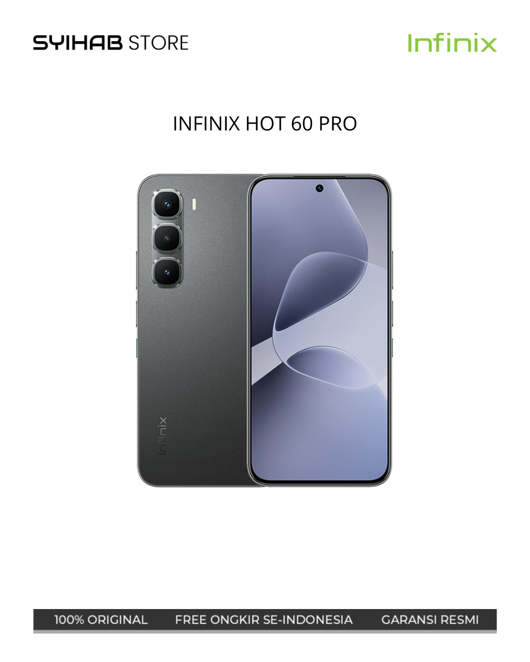 INFINIX HOT 60 PRO 8/256 - BLACK
