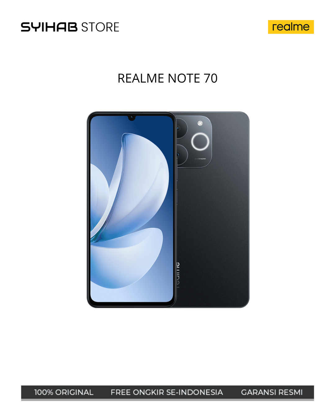 REALME NOTE 70 4/128 - BLACK