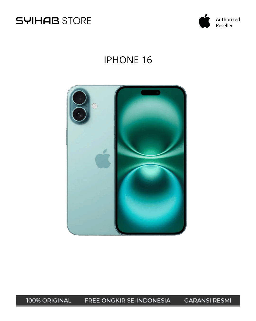 IPHONE 16 128 - TEAL