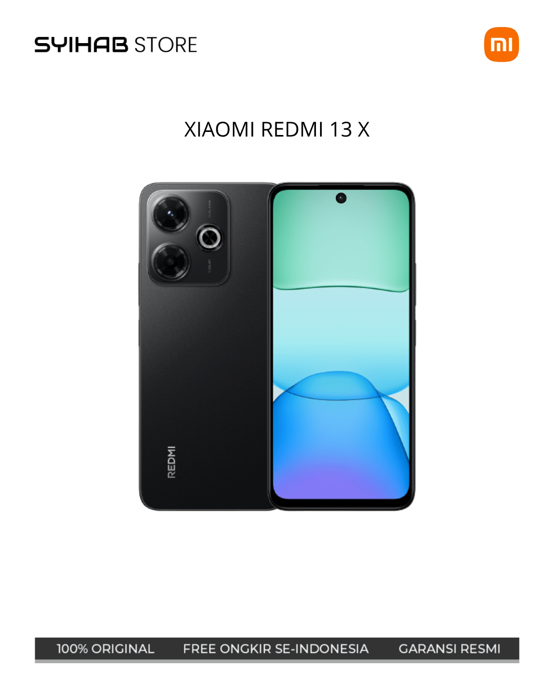 XIAOMI REDMI 13X 8/128 - Black