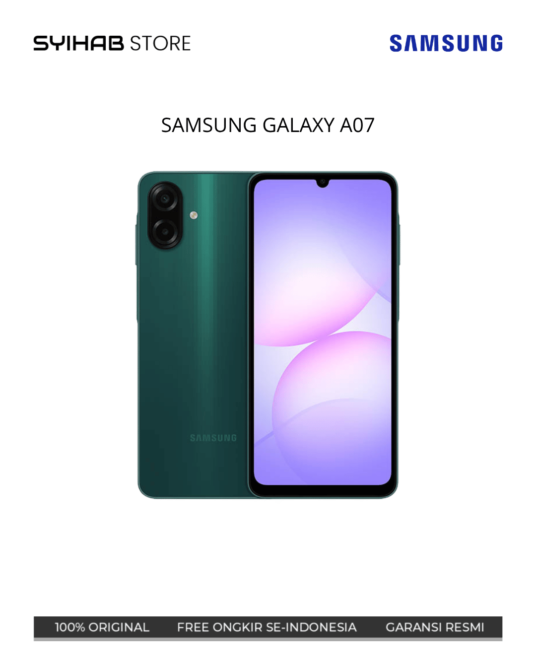 SAMSUNG GALAXY A07 LTE 4/128 - GREEN