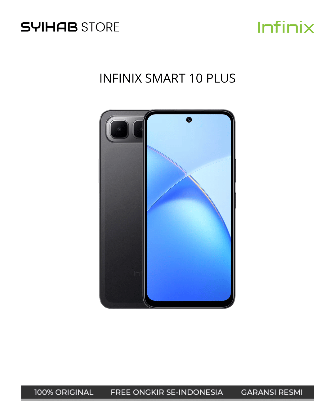 INFINIX SMART 10 PLUS 8/128 - Black