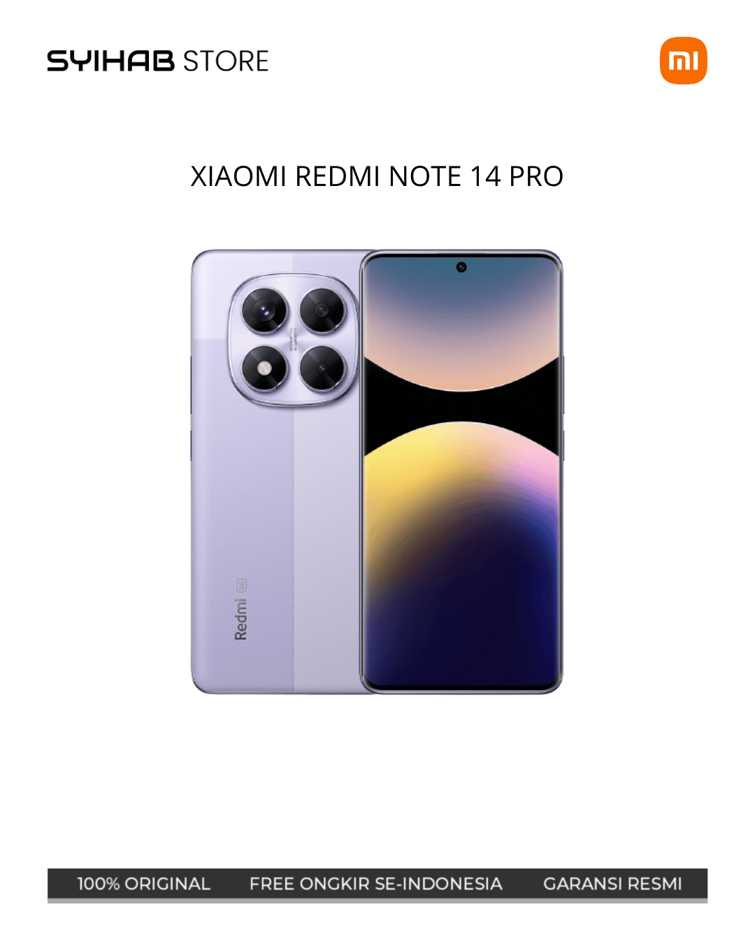 XIAOMI REDMI NOTE 14 PRO 5G 12/512 - Purple
