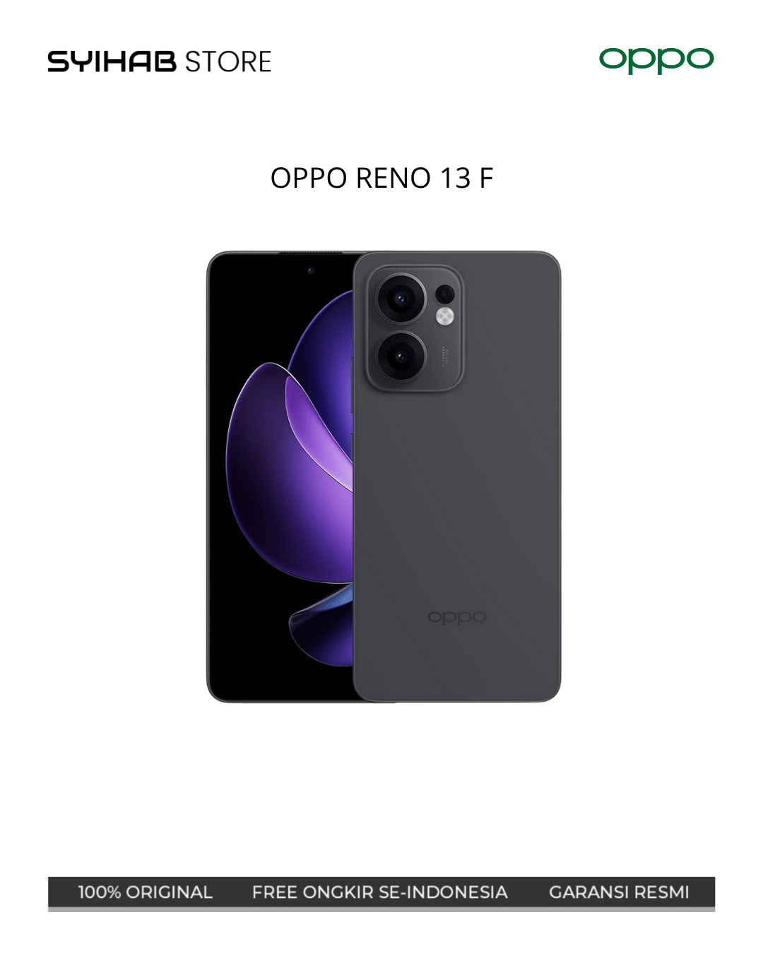 OPPO RENO 13F 4G 8/256 - Gray